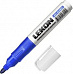 Маркер перманентный заправляемый LEKON ReFresh 3мм цвет: синий (012063) (10/100)