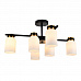 Люстра ESCADA 1151/6P E14*40W Black/Brass