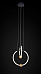 Люстра-подвес СТ3063/2 Черный+Медь LED 66W 4000К