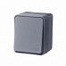 Выключатель 1 кл о/п АНТРАЦИТ AtlasDesign PROFI IP54 10 АХ (12/96) ATN544011