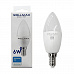 Лампа светодиодная  свеча 6W Е14 нейтральный белый свет WELLMAX 4К
