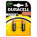 Элемент питания Duracell LR03/286 BL2 (ААА мизинчиковый)