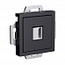 Розетка 1гн с/п HDMI Карбон AtlasDesign ATN001080 (5/20)