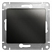 Выключатель 1 кл с/п прох Антрацит Glossa GSL000761 (20/160)