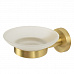 Мыльница стеклянная Gold арт. 23585