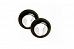 Накладка под ключ PALIDORE CL GR черный/хром