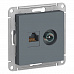 Розетка TV+RJ45 с/п Грифель AtlasDesign ATN000789 (5/20)