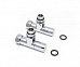 Вентиль запорный угловой 3/4"вн. - 1/2"нар.,г/ш для ПС ZZ4708 (пара)