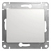 Выключатель 1 кл с/п Белый Glossa GSL000111 (20/160)