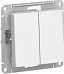 Выключатель 2 кл с/п IP44 10А бел AtlasDesign AQUA ATN440151 (20/160)