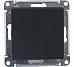 Выключатель 1 кл с/п IP44 прох. Карбон AtlasDesign AQUA ATN441061 (20/160)
