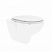 Сиденье для унитаза KERAMA MARAZZI XPRO slim с микролифтом, белое глянцевое,XPRO.B.seat.02\WHT