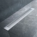 Трап линейный AM.PM PrimeFlow,универсальный затвор Cut Gradient 60см цвет сталь мат,W02SC-P11-060-01SB