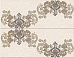 Плитка декор 40,2*50,5 AMATI MODERN (ПАННО 2 плитки)