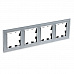 Рамка 4-ая AtlasDesign Nature Стекло-Алюминий (универс) ATN320304