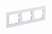 Рамка 3-ая AtlasDesign Nature Матовый белый (универс) ATN330103