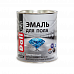 Эмаль для бетонных полов DALI красно-коричневая RAL3009, 0,8л (6)