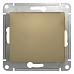 Выключатель 1 кл с/п Титан Glossa GSL000411 (20/160)