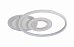Люстра СТ2192/1+1 Белый LED 2*40W 3000-6500K